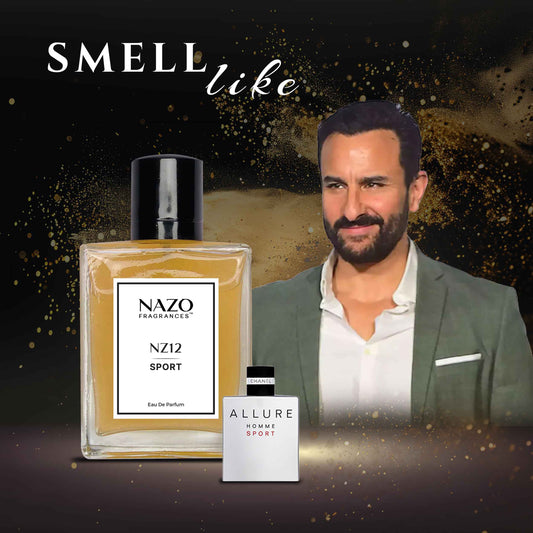 NZ12 - SPORT | Saif Ali Khan Perfume | Inspiration : Chanel Allure Homme Sport Eau Extreme