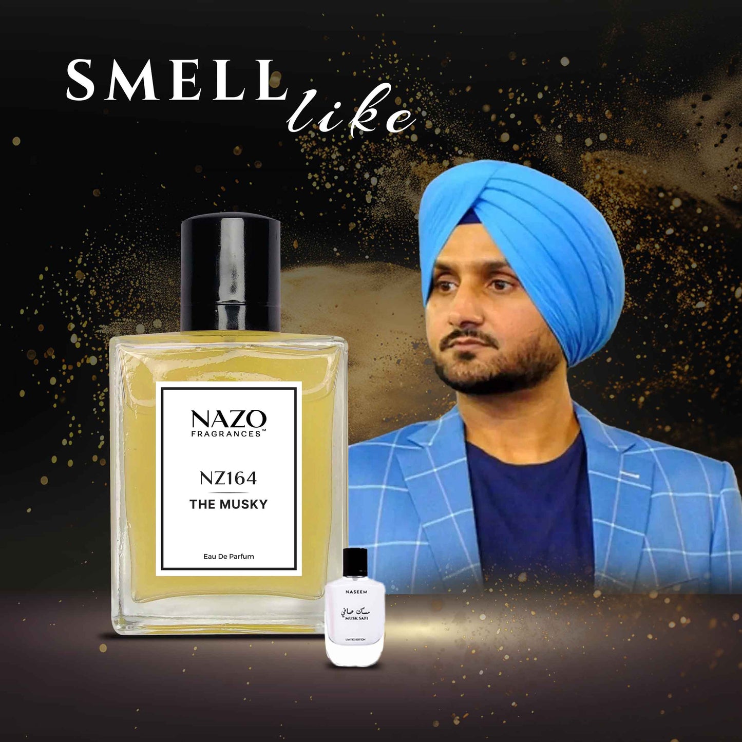 NZ164 - THE MUSKY | Harbhajan Singh Perfume | Inspiration : Musk Safi