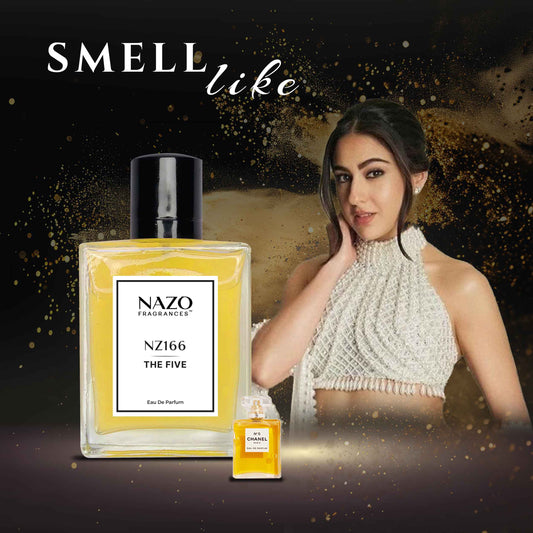 NZ166 - THE FIVE | Sara Ali Khan Perfume | Inspiration : Chanel no 5