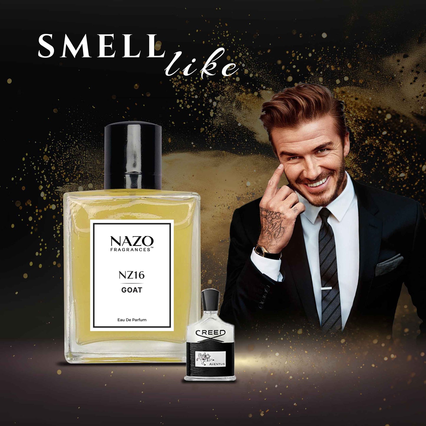 NZ16 - GOAT | David Beckham Perfume | Inspiration : Creed Aventus