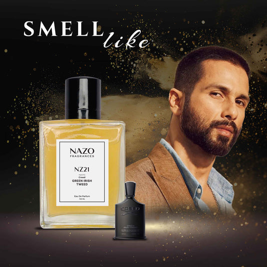 NZ21 | Shahid Kapoor Perfume | Inspiration : Creed Green Irish Tweed