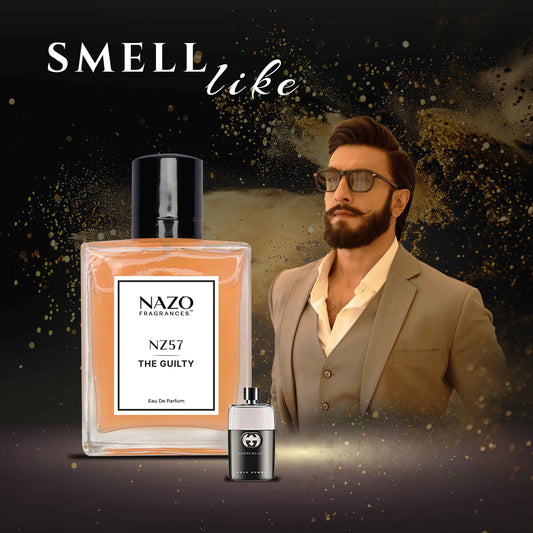 NZ57 - THE GUILTY | Ranveer Singh Perfume | Inspiration : Gucci Guilty Pour Homme