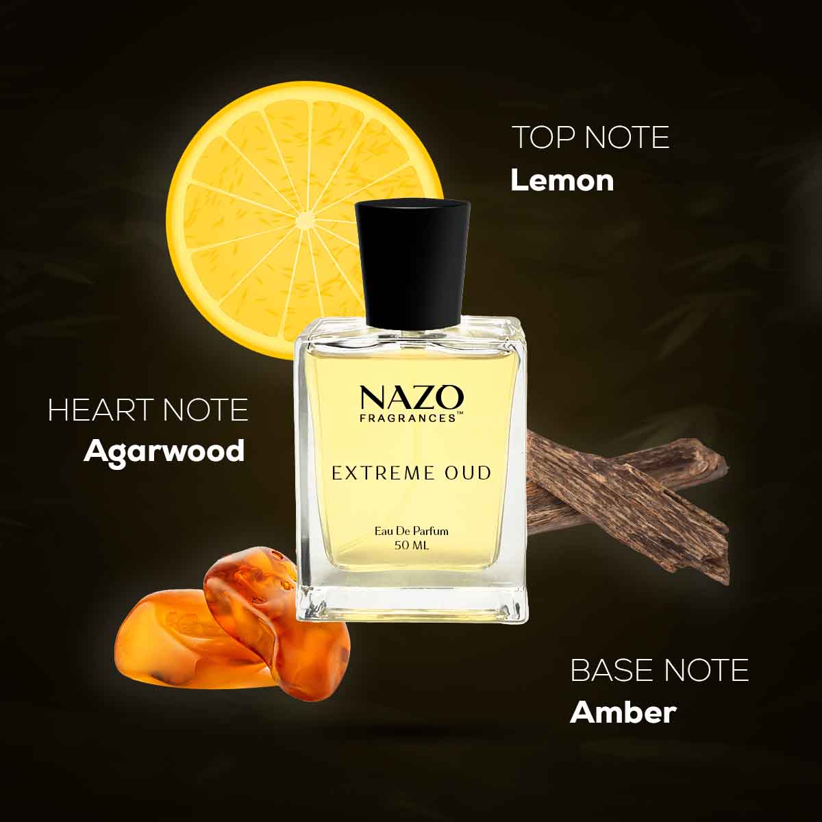 NAZO's Extreme Oud Perfume For Men and Women