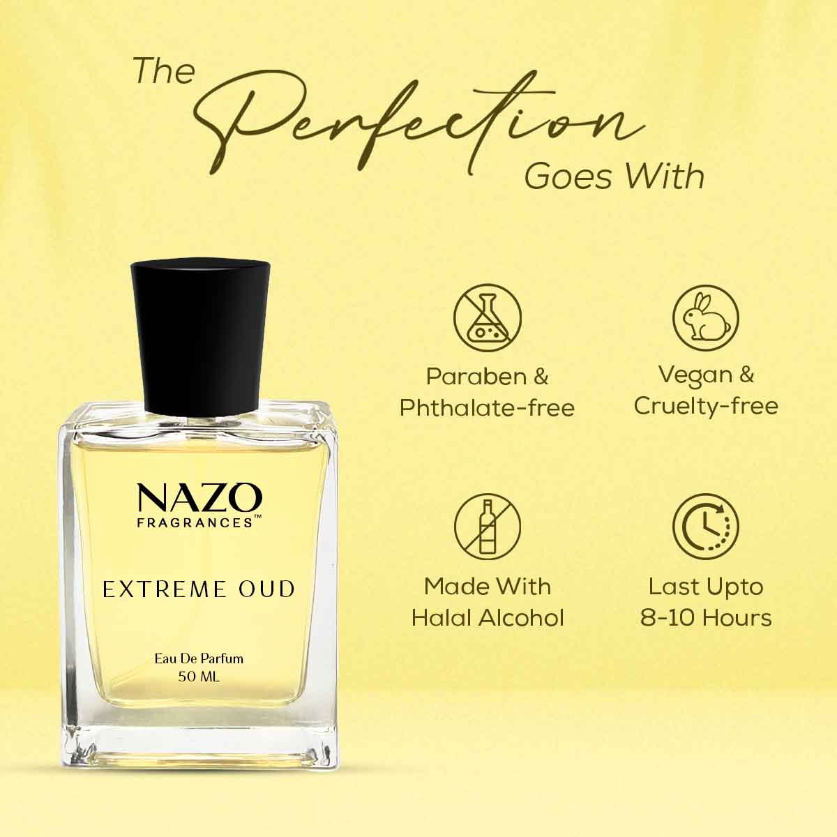 NAZO's Extreme Oud Perfume For Men and Women