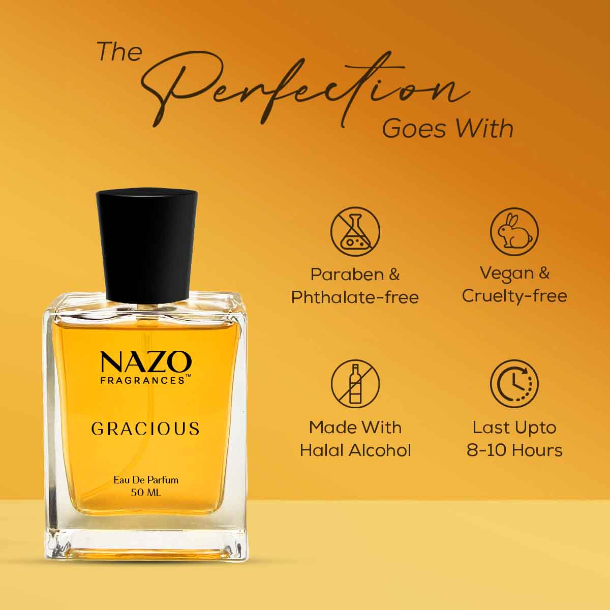 NAZO's Gracious Perfume For Men and Women